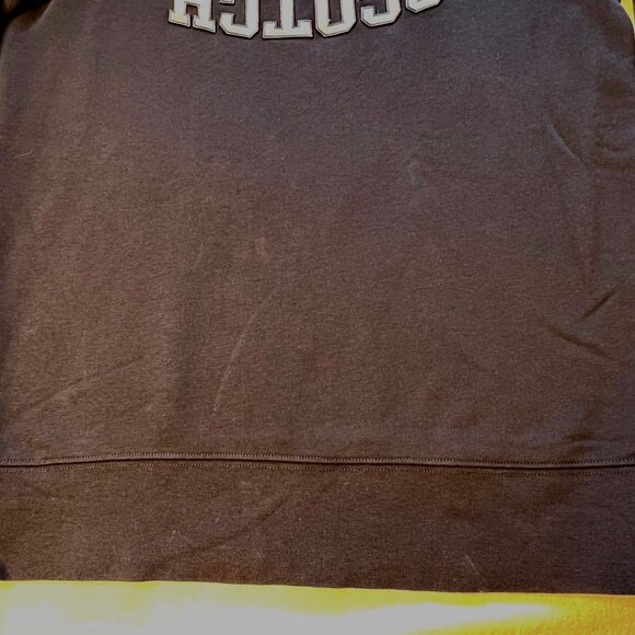 Scotch & Soda Blue Sweatshirt Long Sleeve Cotton Blend Varsity Spell-out Medium - Picture 10 of 14